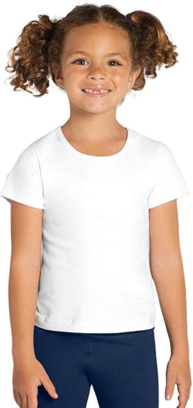 Imagem principal Blusa Infantil Menina Cotton Branco Brandili Brandili