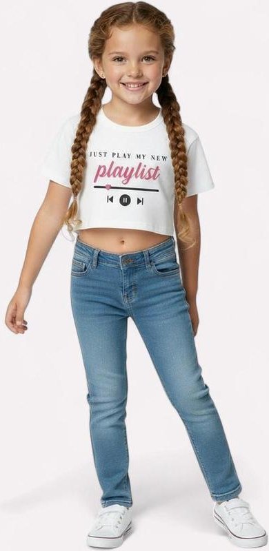 Imagem principal Blusa Infantil Menina Lettering Off White Kyly Kyly