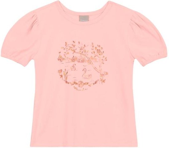 Blusa Infantil Menina Metalizada Rosa