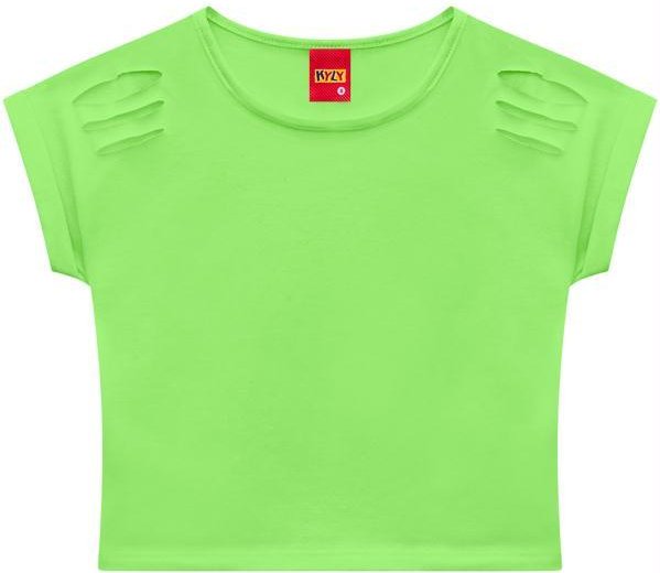 Imagem principal Blusa Infantil Menina Verde Kyly Kyly