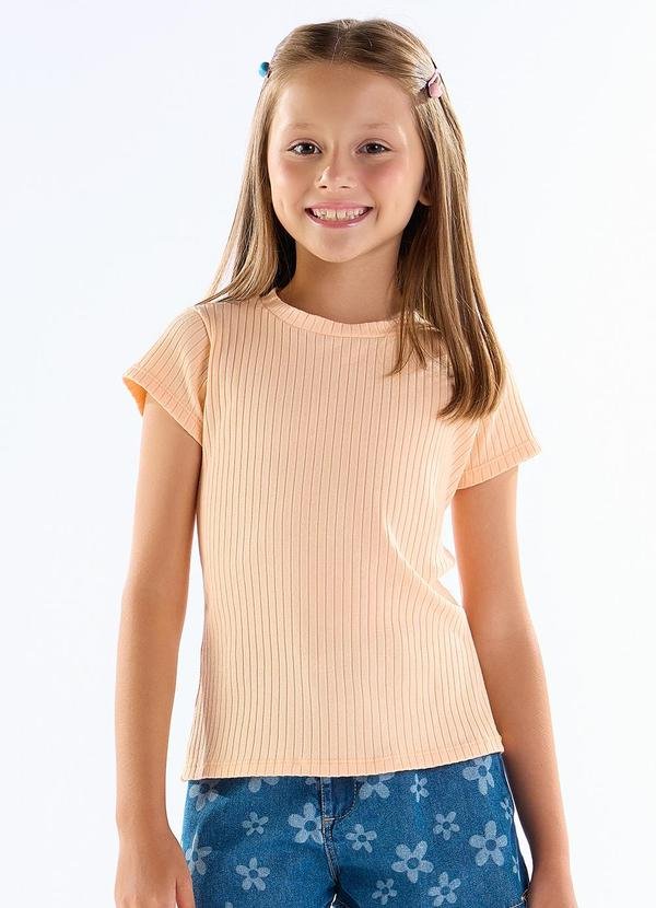 Imagem principal Blusa Malha Canelada Laranja Pulla Bulla Pulla Bulla