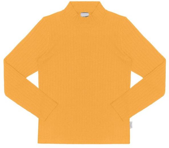 Blusa Malha Canelado Sevilha Amarelo