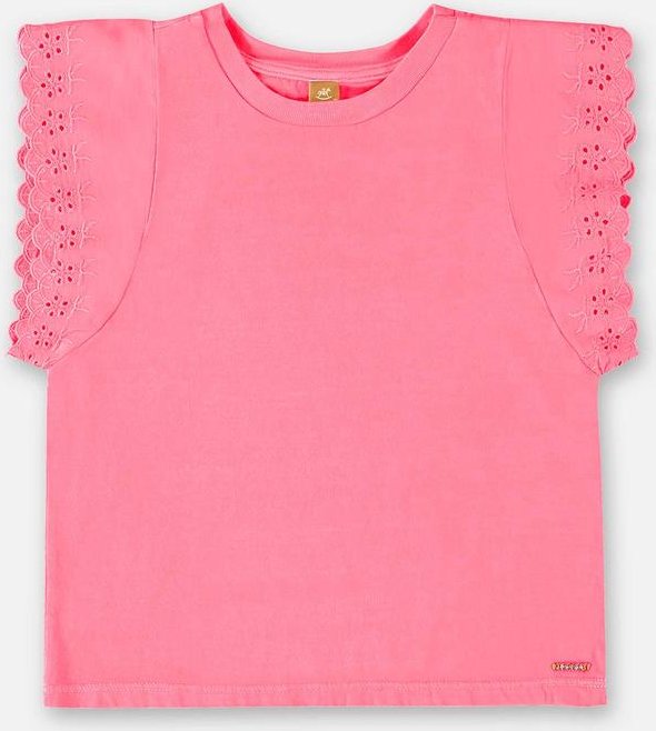 Imagem principal Blusa Manga Curta Básica Infantil Rosa Up Baby Up Baby