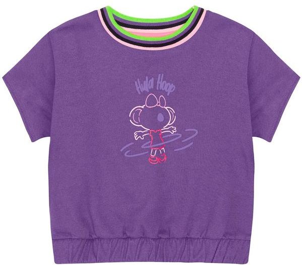 Imagem principal Blusa Manga Curta Menina Infantil Roxo Lilica Ripilica Lilica Ripilica