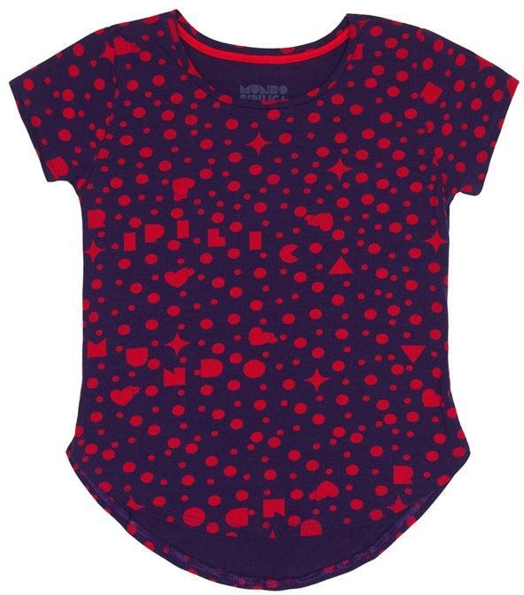 Imagem principal Blusa Manga Curta Menina Mundo Ripilica Azul Lilica Ripilica Lilica Ripilica