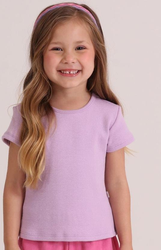 Imagem principal Blusa Mc Básica Lilas Tink Bink Tink Bink