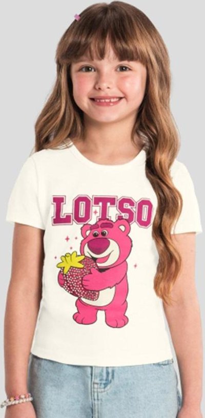 Imagem principal Blusa Menina do Lotso com Brilho Natural Brandili Brandili