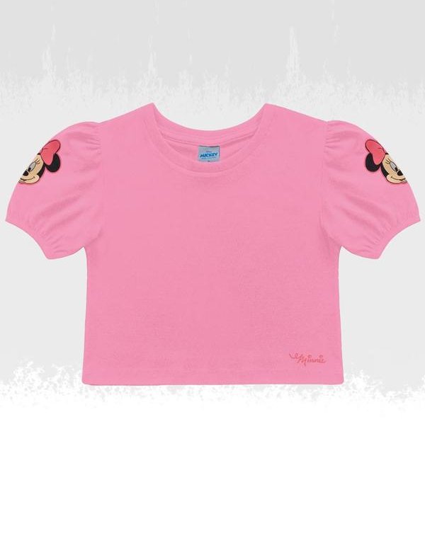 Blusa Minnie Mouse Rosa
