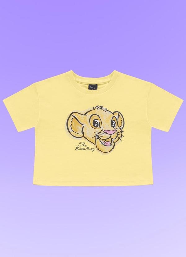 Blusa Rei Leao Amarelo