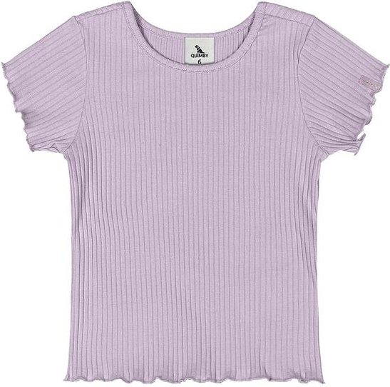 Imagem principal Blusa Ribana Canelada Menina Roxo Quimby Quimby