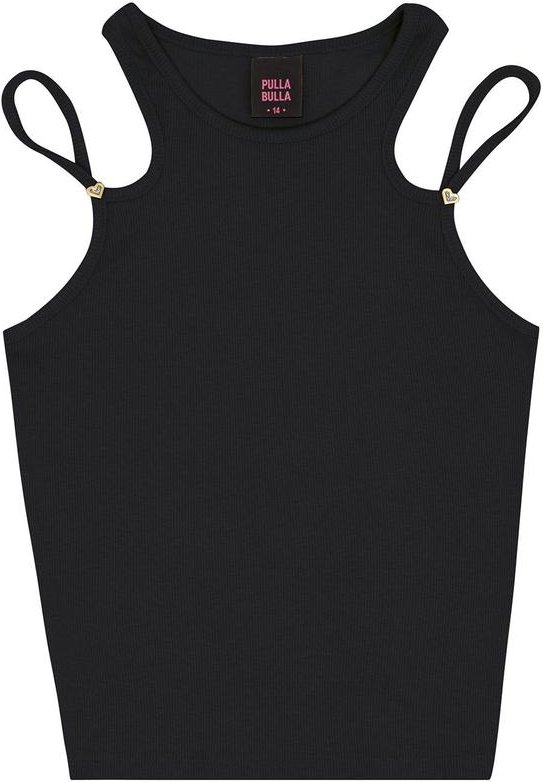 Imagem principal Blusa Ribana com Elastano Leve Preto Pulla Bulla Pulla Bulla