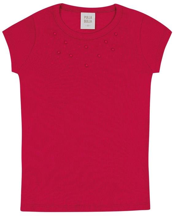 Imagem principal Blusa Ribana com Elastano Leve Vermelho Pulla Bulla Pulla Bulla