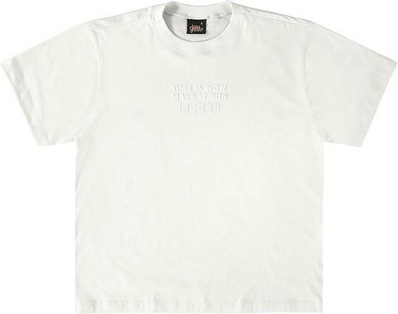 Imagem principal Camiseta Manga Curta Básica Infantil Branco Gloss Gloss