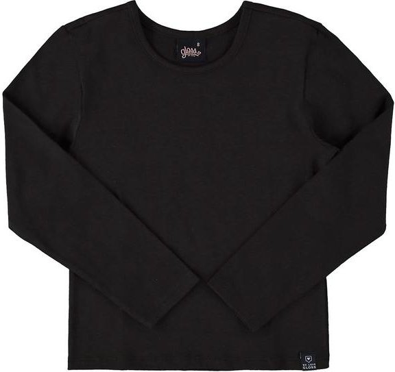 Imagem principal Blusa Básica em Cotton Juvenil Preto Gloss Gloss