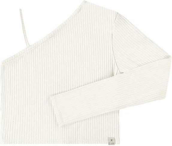 Imagem principal Blusa Básica em Ribana Juvenil Off White Gloss Gloss