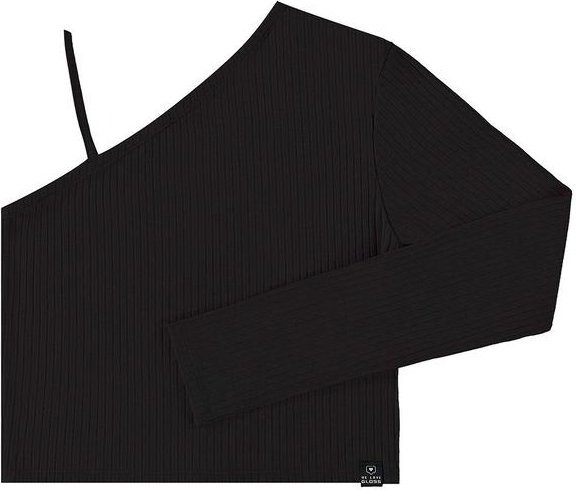 Imagem principal Blusa Básica em Ribana Juvenil Preto Gloss Gloss