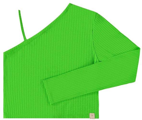 Imagem principal Blusa Básica em Ribana Juvenil Verde Gloss Gloss