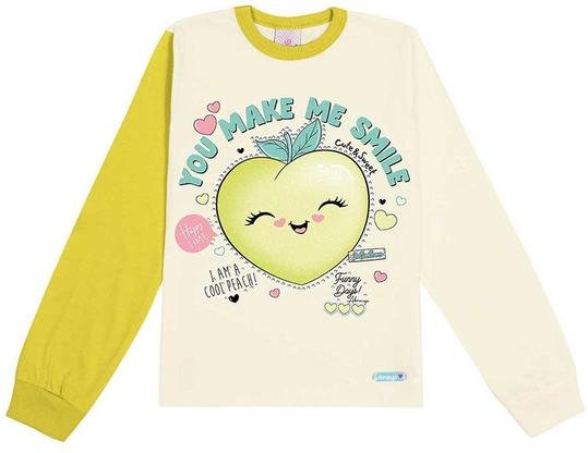 Imagem principal Blusa Color Block Bege Abrange Abrange