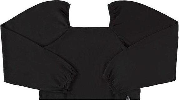 Imagem principal Blusa Cropped Básica Juvenil Preto Gloss Gloss