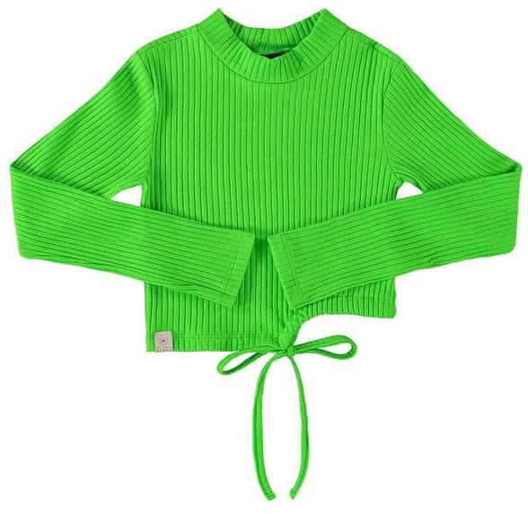 Imagem principal Blusa Cropped Básica Juvenil Verde Gloss Gloss