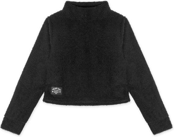 Imagem principal Blusa Cropped Manga Longa Infantil Preto Marisol Marisol