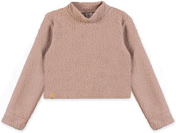 Imagem principal Blusa Cropped Manga Longa Infantil Rosa Marisol Marisol