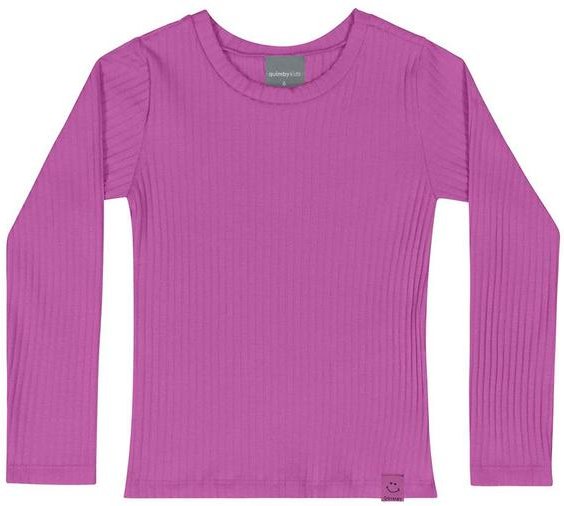 Imagem principal Blusa de Manga Longa Infantil Menina Roxo Quimby Quimby