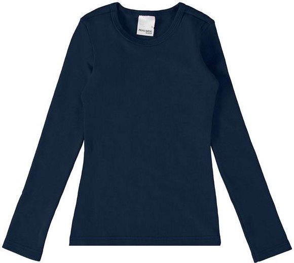 Blusa em Ribana Menina Azul