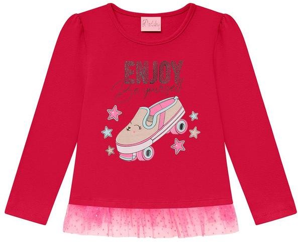 Blusa Infantil em Rosa