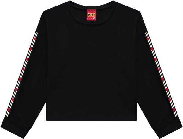Imagem principal Blusa Infantil MeninaPreto Kyly Kyly