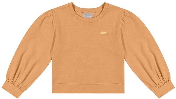 Imagem principal Blusa Infantil Manga Longa Bufante Laranja Colorittá Colorittá