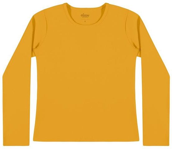 Imagem principal Blusa Infantil Menina Básica Amarelo