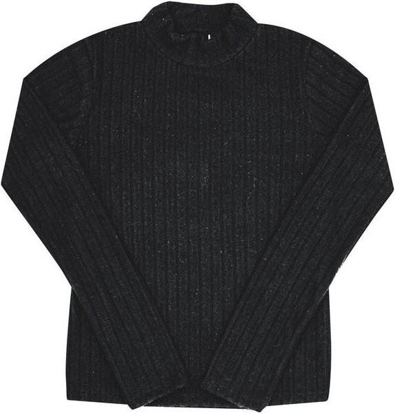 Imagem principal Blusa Juvenil Menina Tecido Canelado Preto Pulla Bulla Pulla Bulla