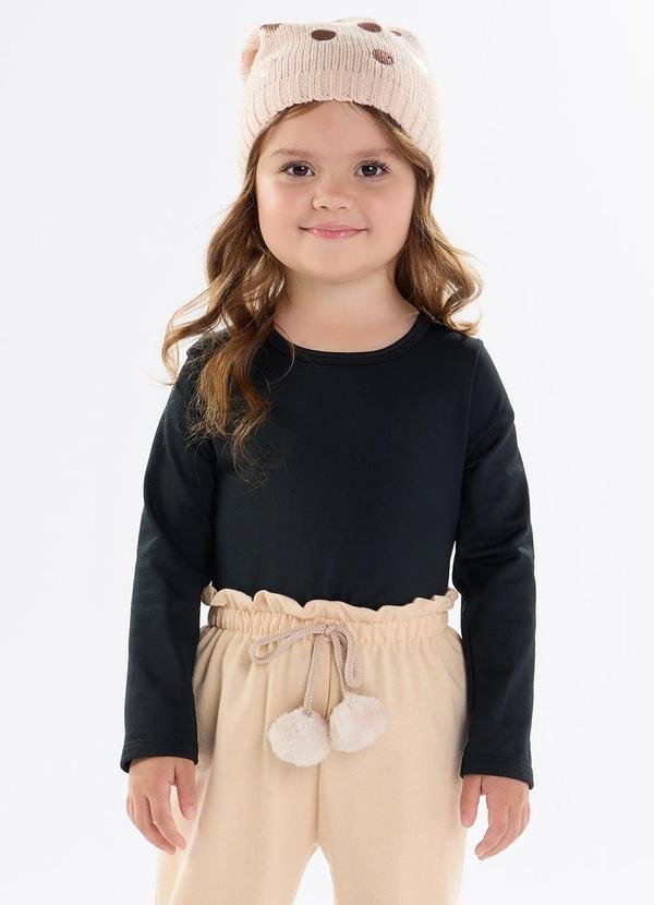 Blusa Malha Térmica Preto