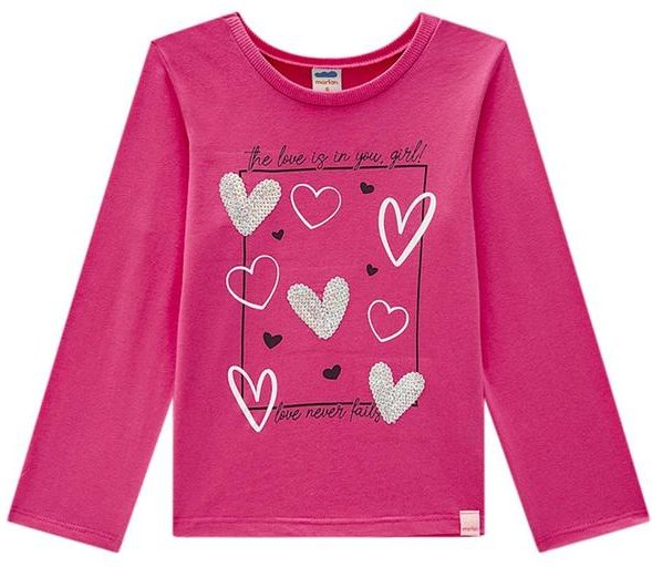 Imagem principal Blusa Manga Longa em Meia Malha Penteada Rosa Marlan Marlan