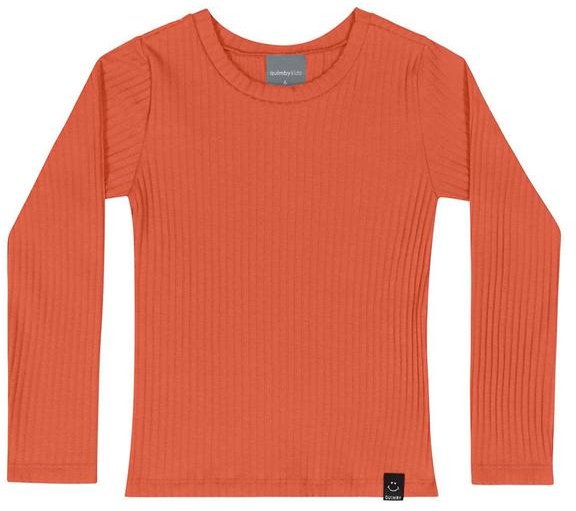 Imagem principal Blusa Manga Longa Infantil Menina Vermelho Quimby Quimby