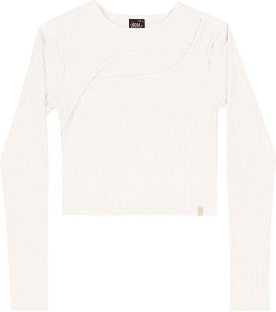 Imagem principal Blusa Manga Longa Juvenil Bege Gloss Gloss