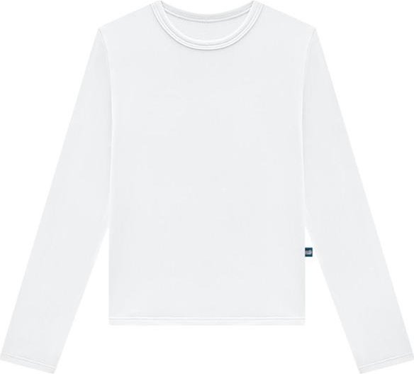 Imagem principal Blusa Manga Longa Malha Térmica Unissex Branco Marlan Marlan