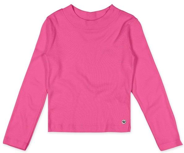 Blusa Manga Longa Repelente a Água Rosa