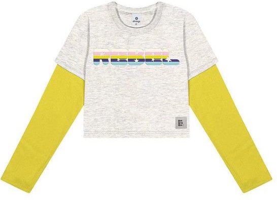 Imagem principal Blusa Rebel Cinza Abrange Abrange