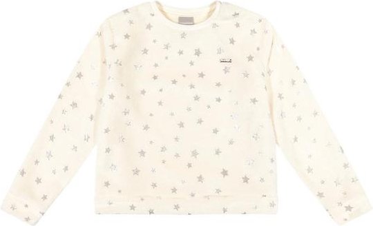 Blusão Infantil Menina Estrelas Bege