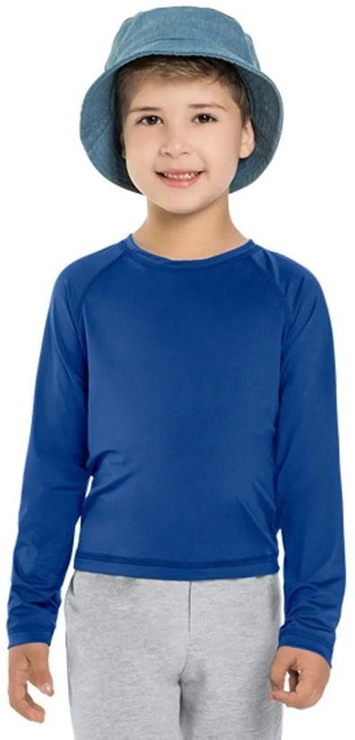 Imagem principal Camiseta Infantil Malha Uv Azul Brandili Brandili
