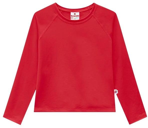 Imagem principal Camiseta Infantil Malha Uv Vermelho Brandili Brandili