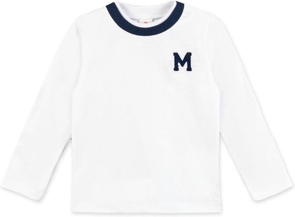 Camiseta Manga Longa Infantil Branco