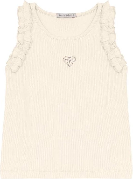 Regata Infantil Feminina em Ribana 2x1 Bege