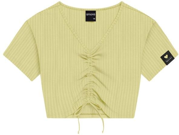 Imagem principal Blusa Boxy Teen Menina Amarelo Amora Amora