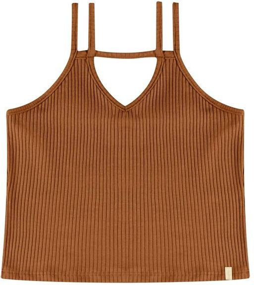 Imagem principal Blusa Juvenil para Menina Marrom Gloss Gloss