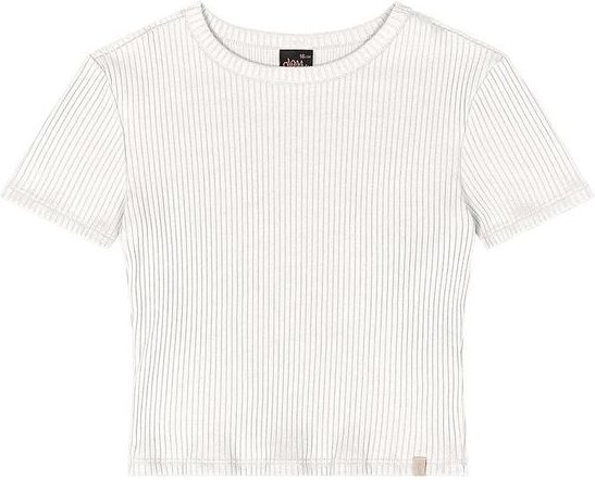 Imagem principal Blusa Juvenil Ribana Canelada Bege Gloss Gloss