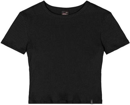 Imagem principal Blusa Juvenil Ribana Canelada Preto Gloss Gloss