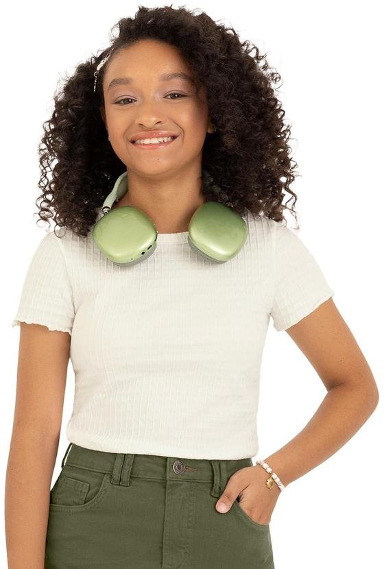 Imagem principal Blusa Texturizada com Etiqueta Teen Off White Malwee Kids Malwee Kids